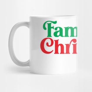 Family Christmas Time - Hearts Mug